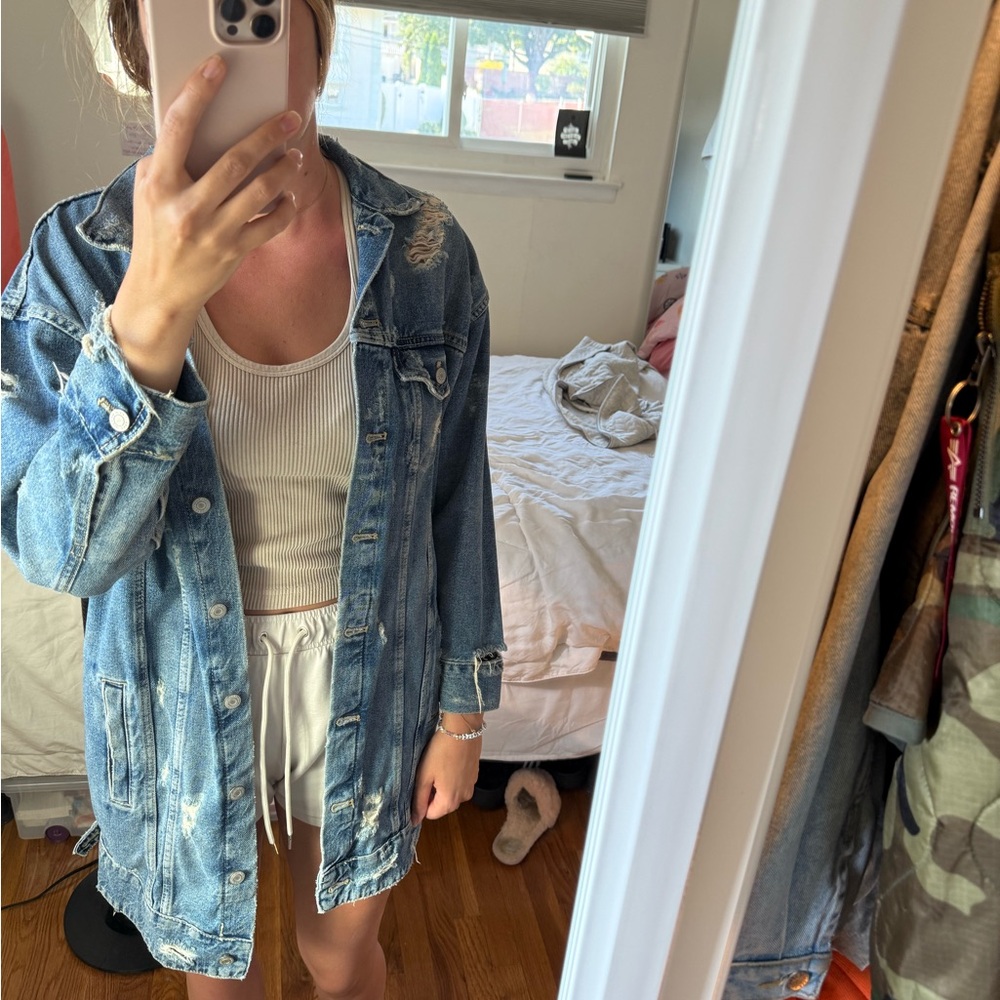 Zara Light Blue Denim Jacket